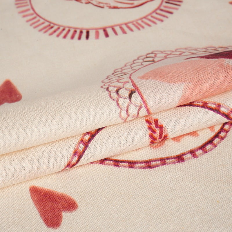 Spirabile Linteum Digital Inkjet Typographia Fabric