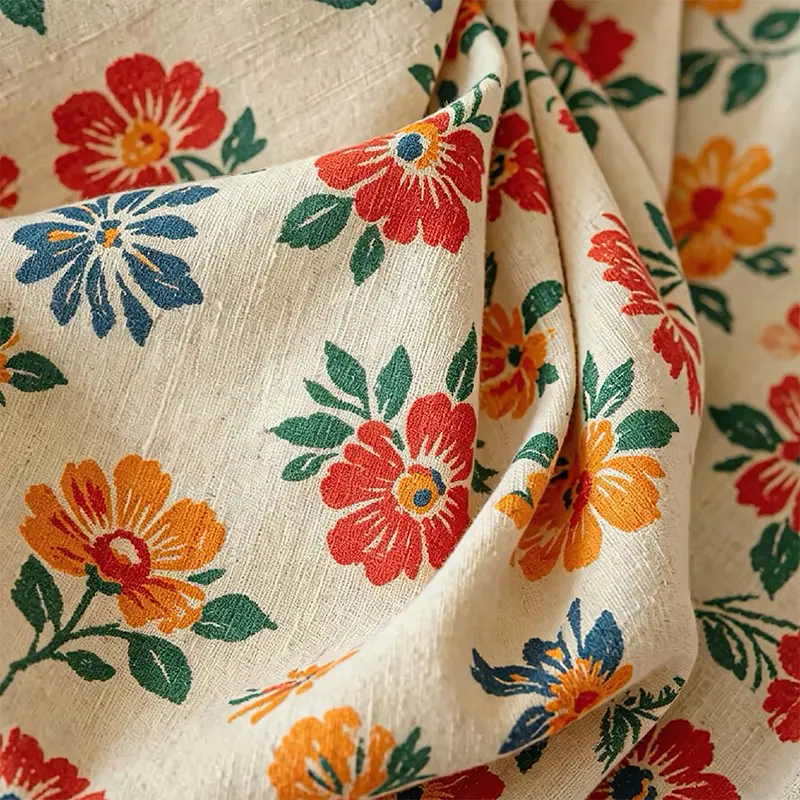 Cannabis Cotton Fabric